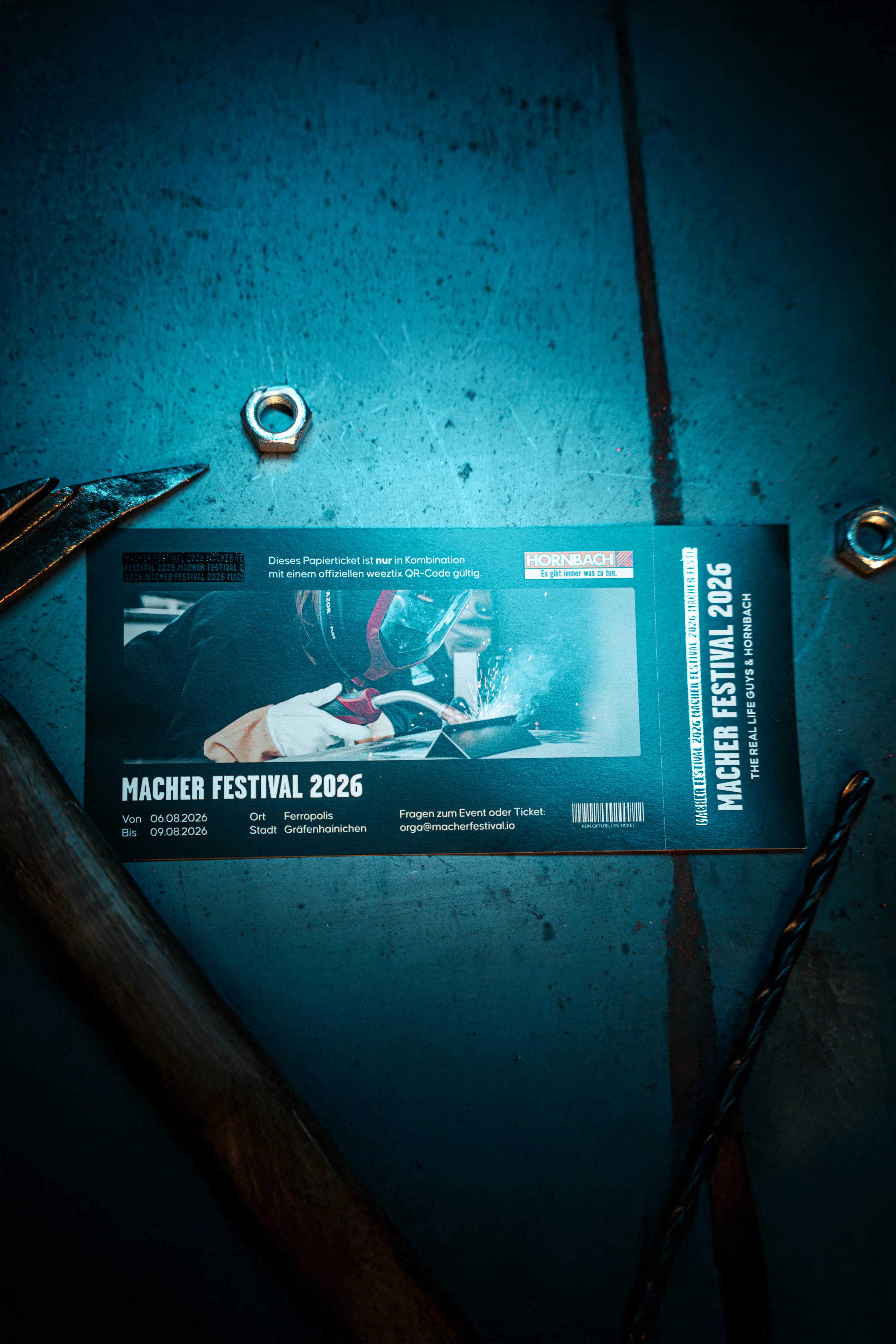 Macher Festival Hardcover-Ticket