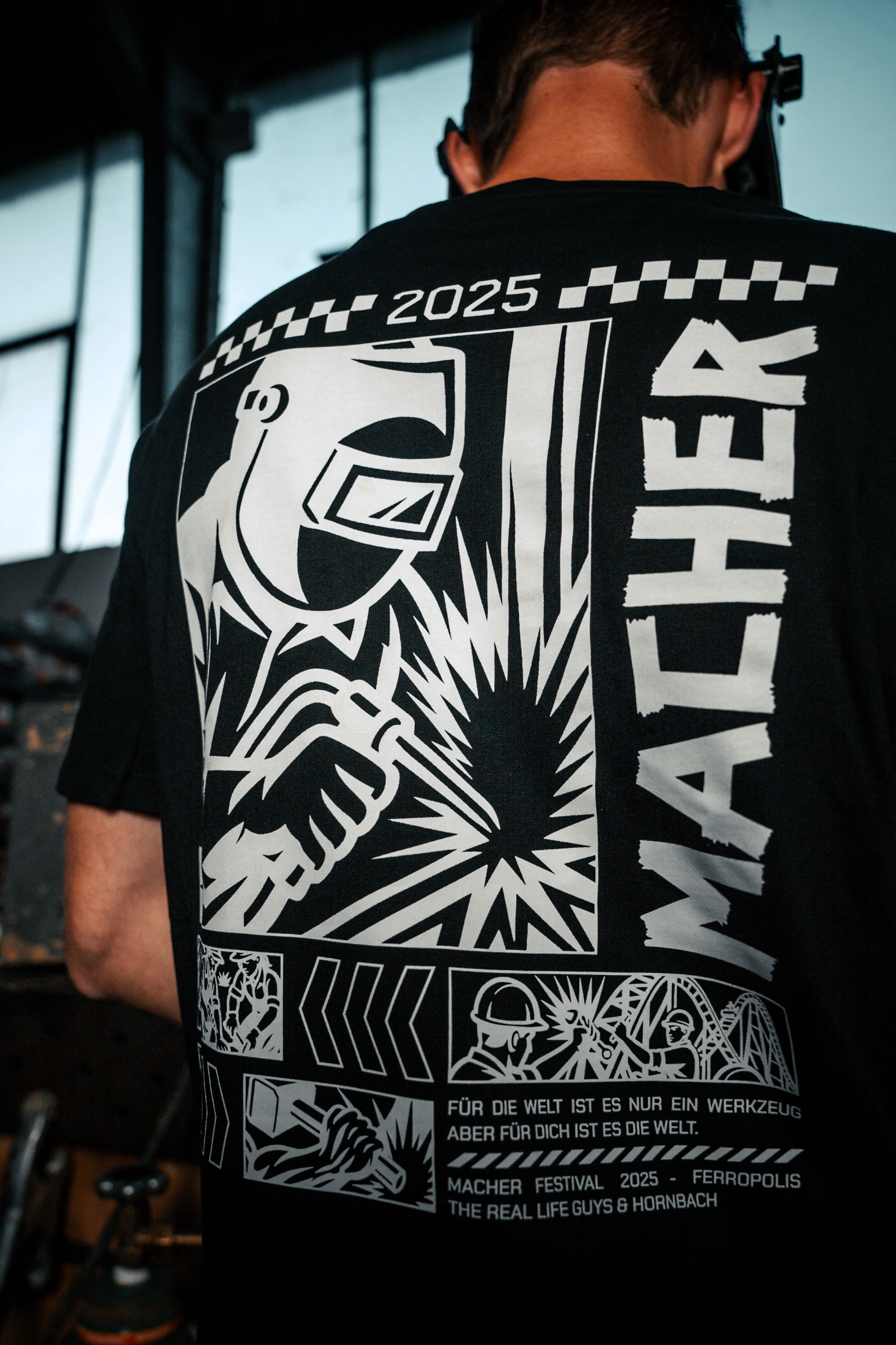 Schweißer Shirt - Limitierte MACHER FESTIVAL 2025 Edition - Image 2