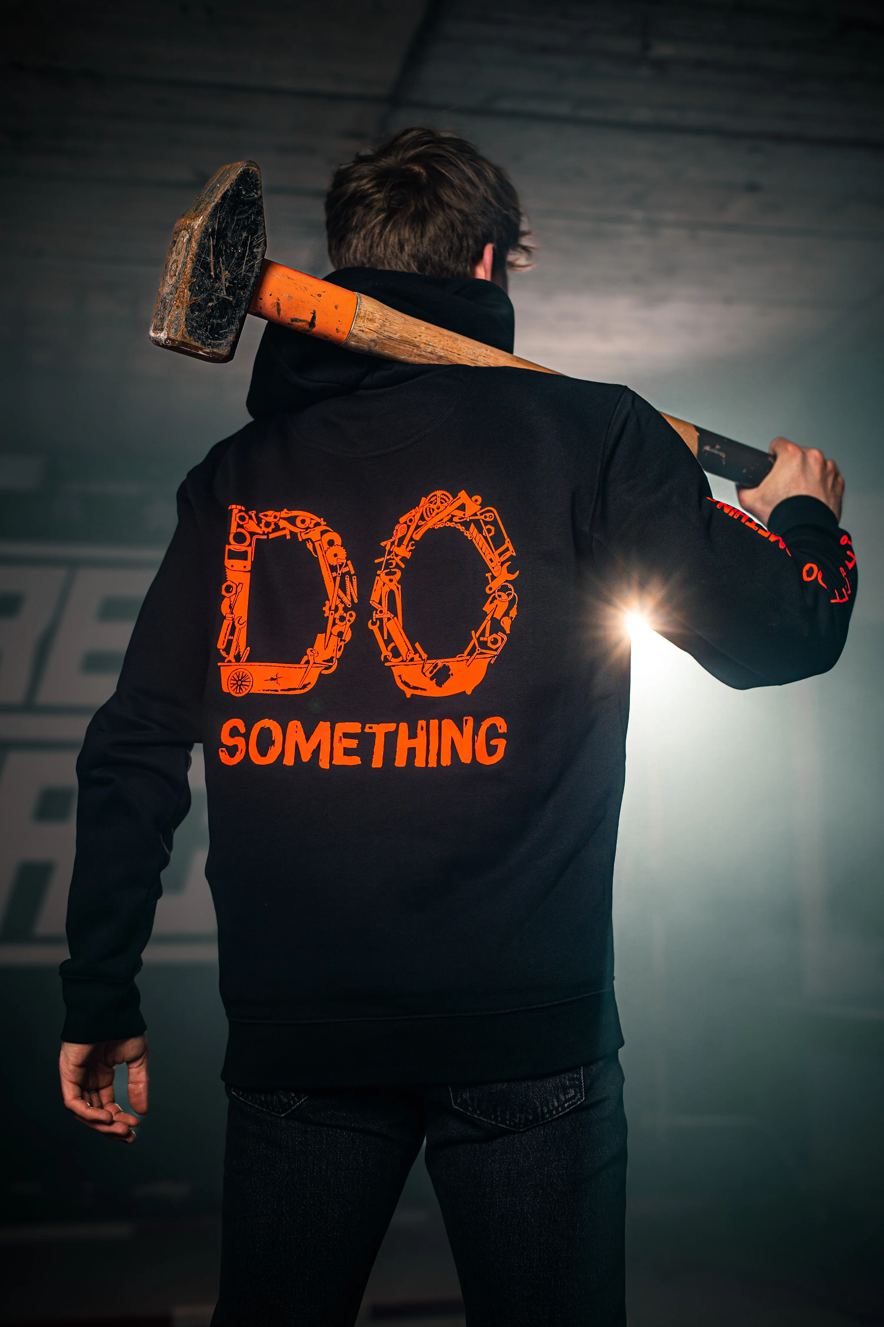 Neon Werkzeug Hoodie